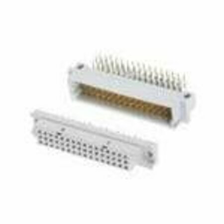 FCI Board Euro Connector, 32 Contact(S), 2 Row(S), Male, Right Angle, 0.1 Inch Pitch, Solder Terminal,  86094327313755E1LF